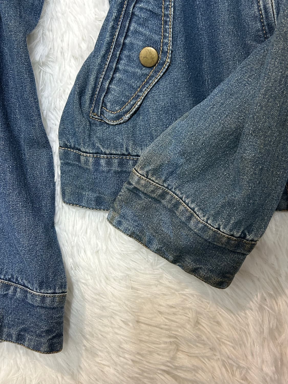 DKNY buckle denim rider jacket 상품이미지4