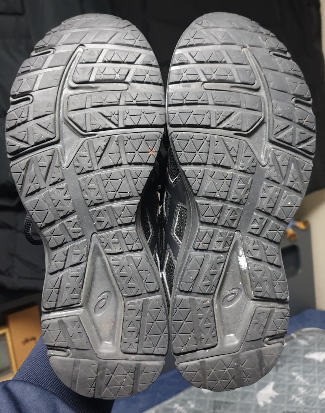 아식스 조그100 2 올블랙 (240) 상품이미지5