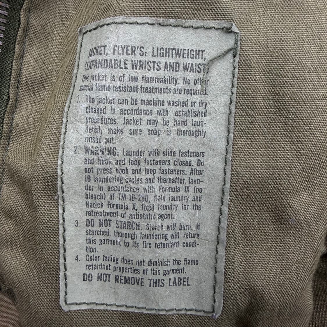 90s 미군 cvc 탱커 자켓 상품이미지6