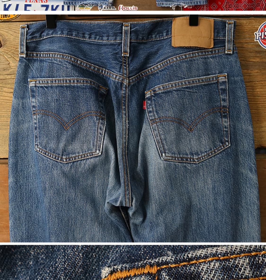 미국 메이드 90s levis 리바이스 501 빈티지 데님 32 상품이미지5