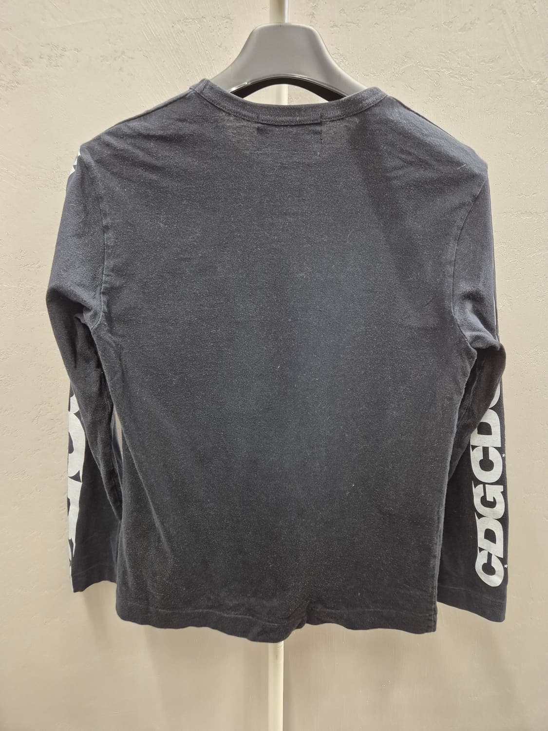 꼼데가르송 CDG 롱슬리브 티셔츠 블랙 S 상품이미지3