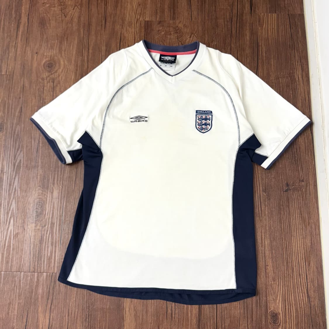 Umbro 엄브로 00s 잉글랜드 국대 유니폼 티셔츠 상품이미지4