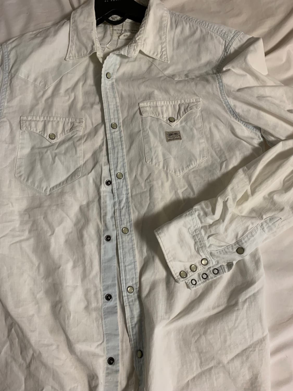 랄프로렌 denim&supply 화이트데님셔츠 상품이미지2