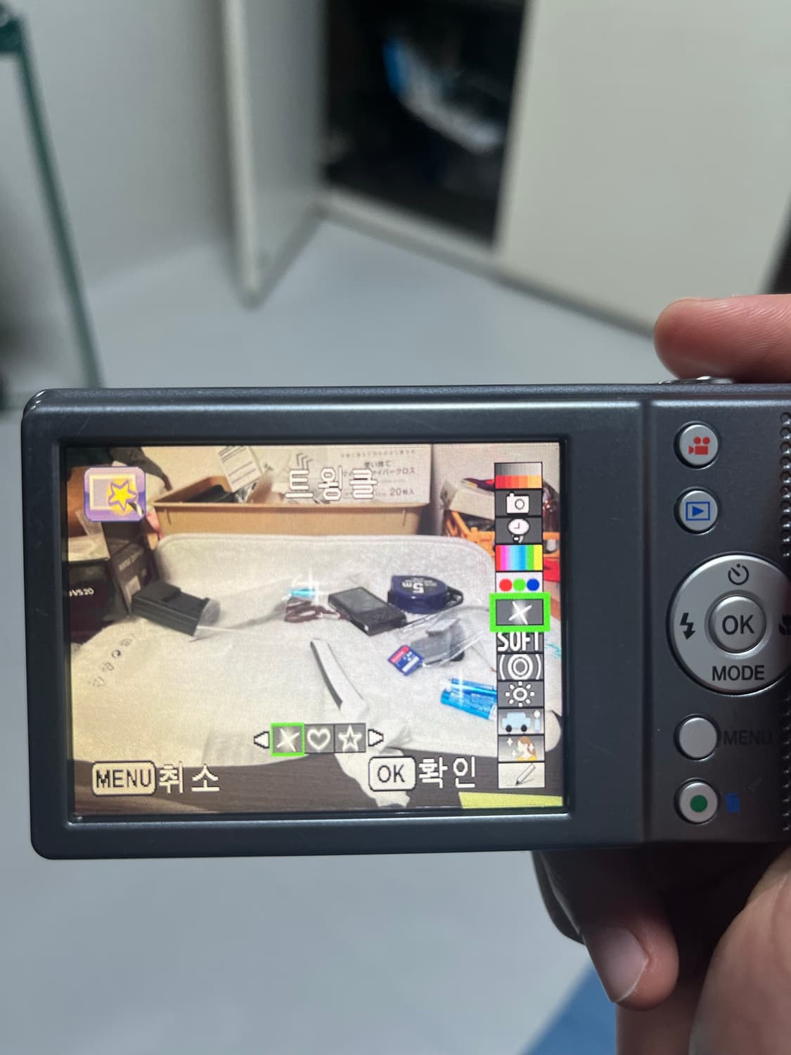 펜탁스 Pentax optio VS20 빈티지 디지털 카메라 필터 최강! 상품이미지6