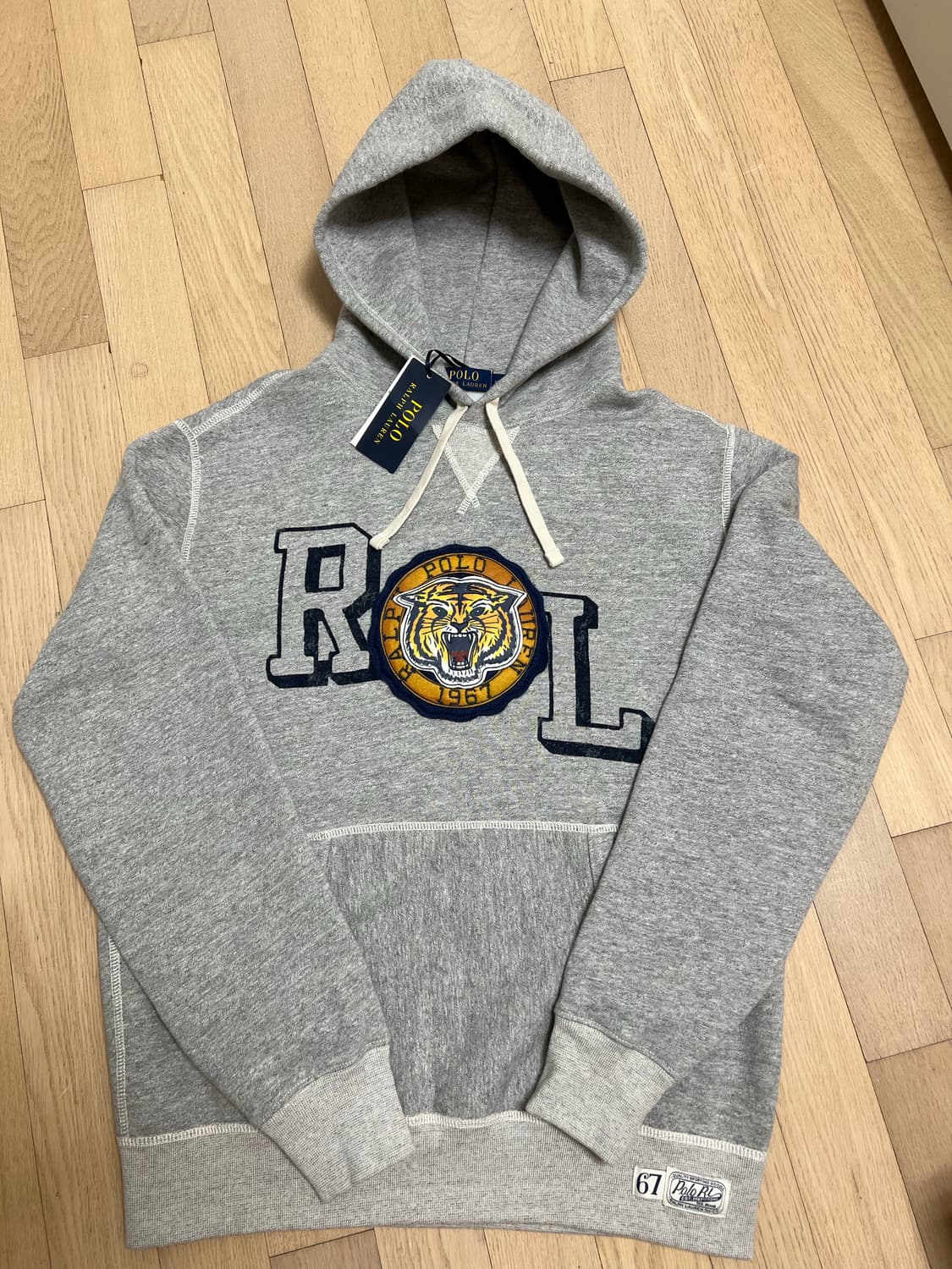 폴로 랄프로렌 류준열 타이거 후드 M [새상품] 상품이미지1