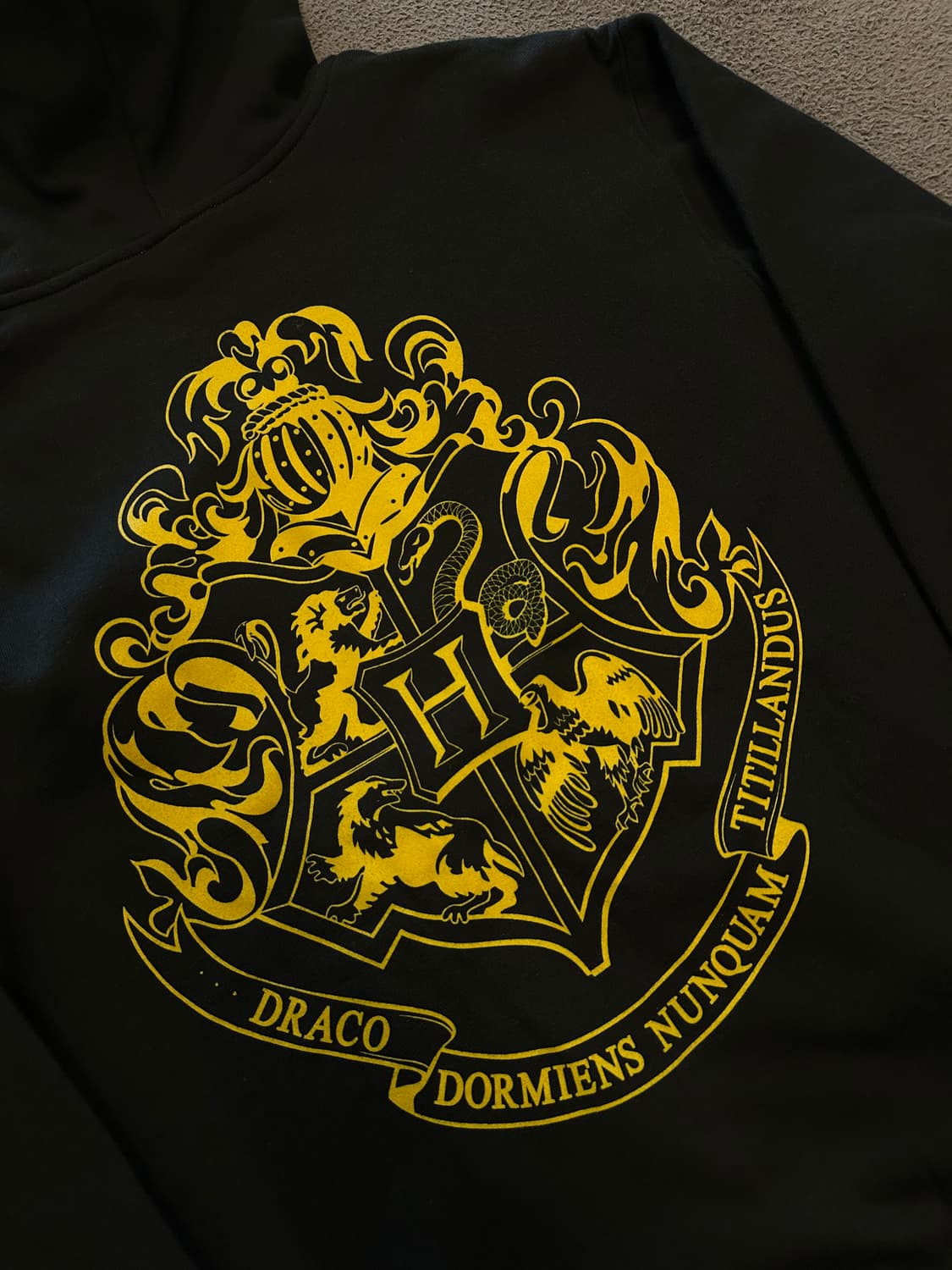 해리포터 JP 호그와트 문장 후드집업 새상품 처분  상품이미지3