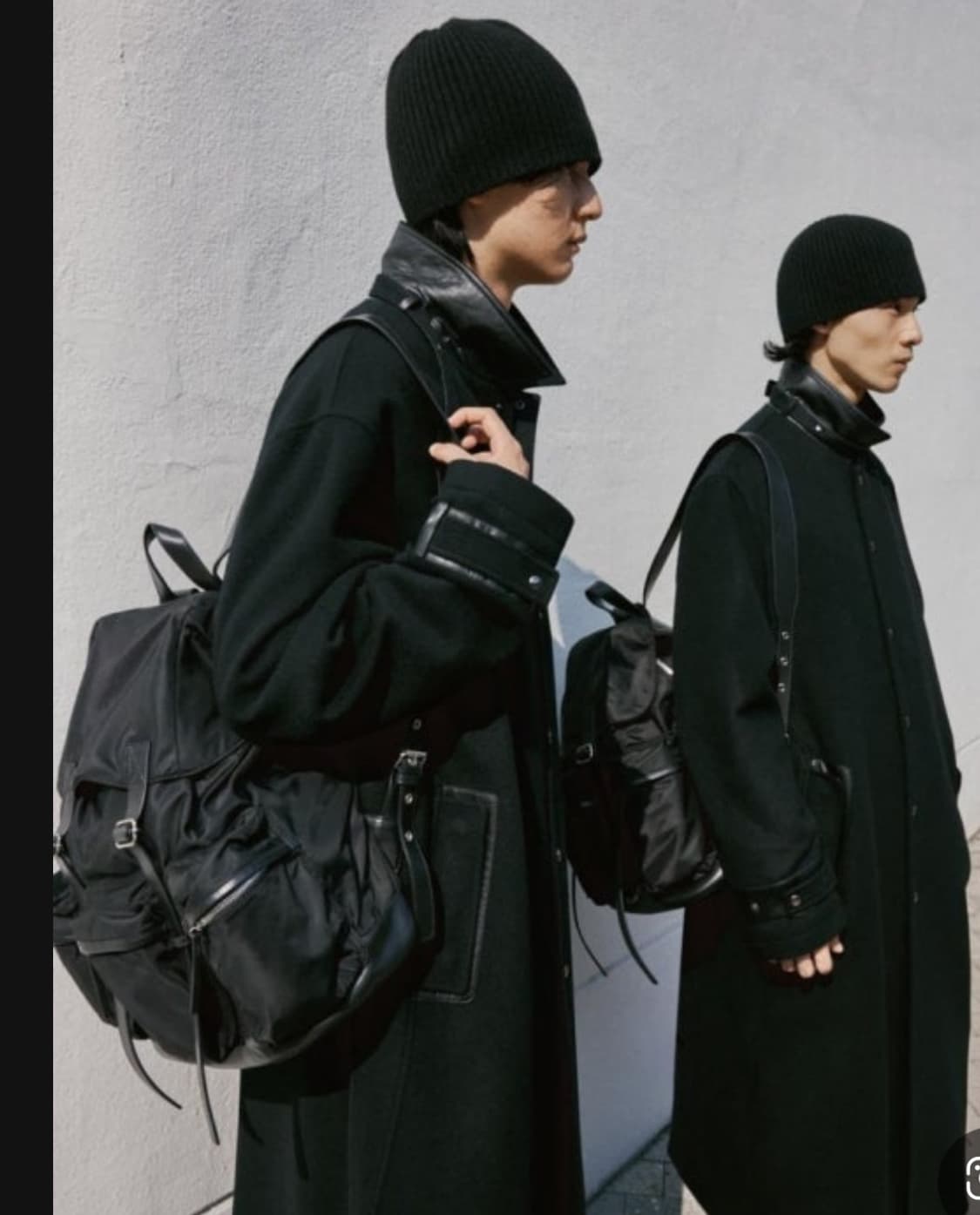 유스 싱글스냅 코트 24f/w  상품이미지2