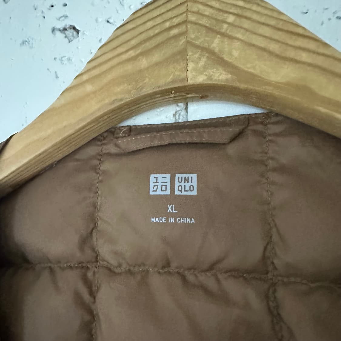 XL 유니클로 경량 패딩 조끼 상품이미지3