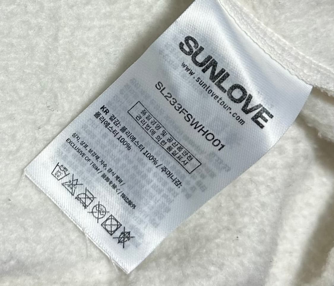 썬러브 플리스 후드 상품이미지4