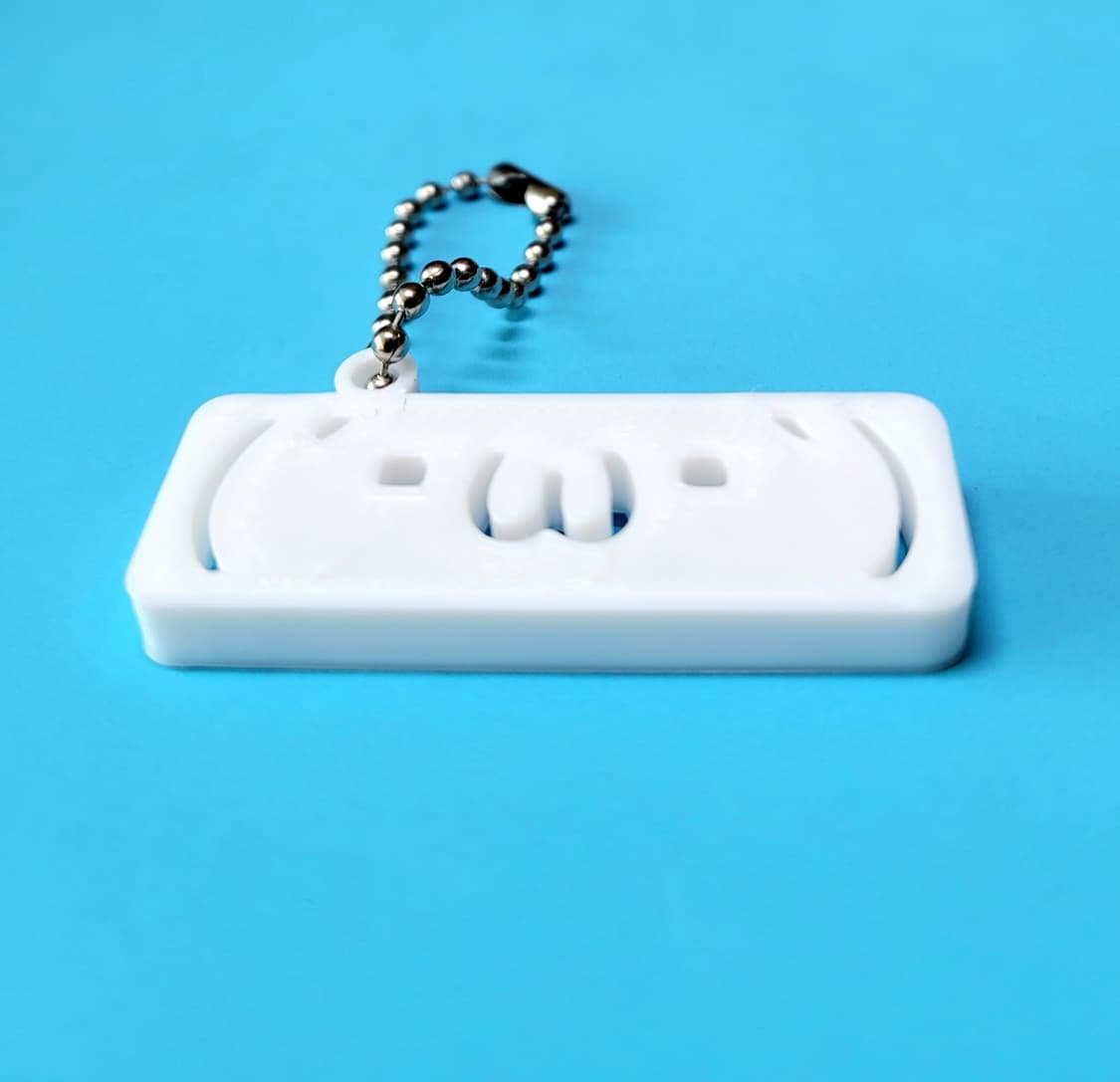 뀨 이모티콘 키링 키체인 y2k 갸루 상품이미지3