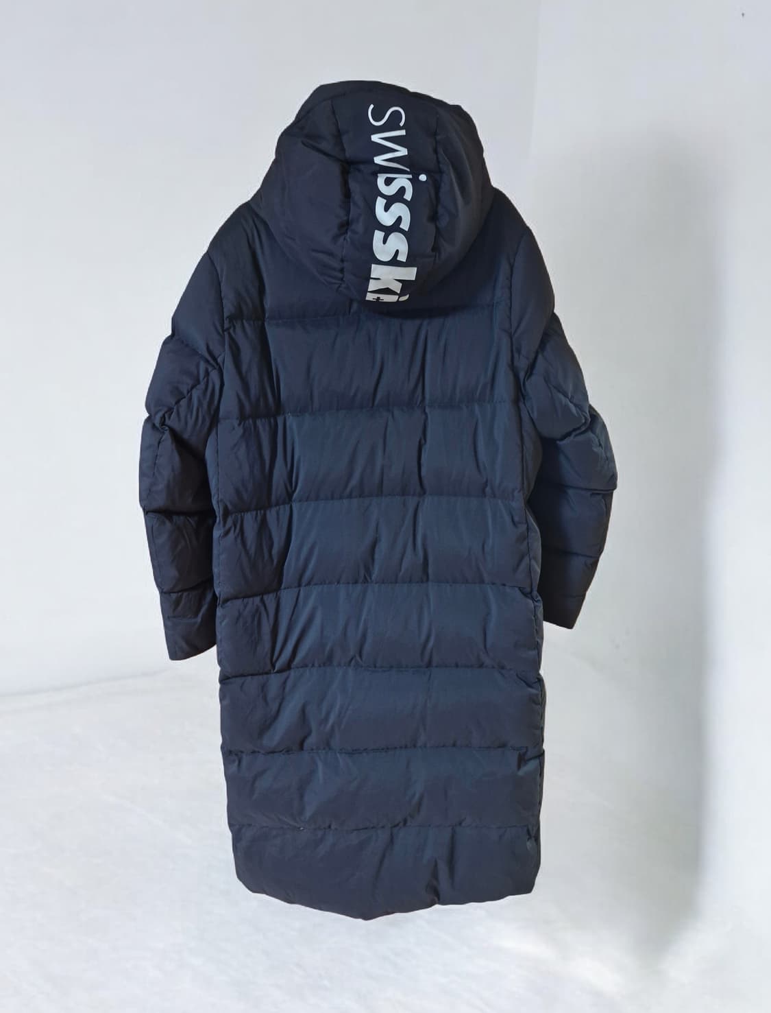 데상트 아우디스폰서 헤비다운 롱패딩 블랙100(실측105) 상품이미지2