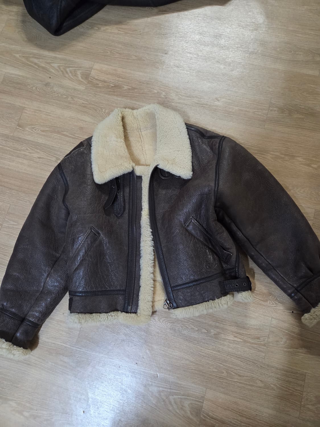 빈티지 양가죽 무스탕 95~100 상품이미지1