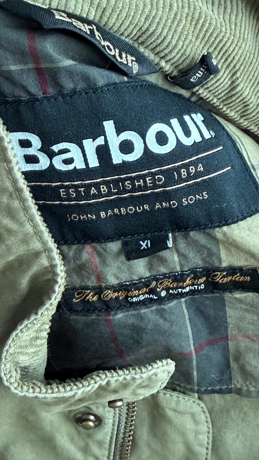 바버 자켓 XL 상품이미지3