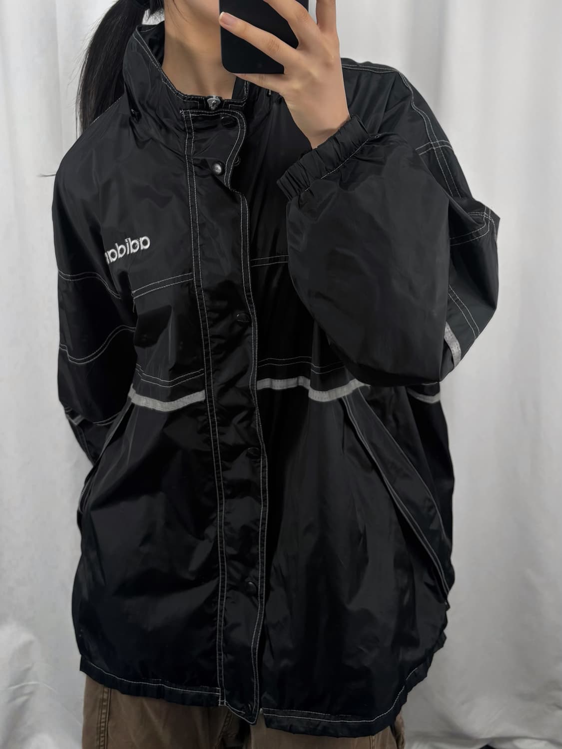 아디다스 올드스쿨 스티치 바람막이 자켓 상품이미지1