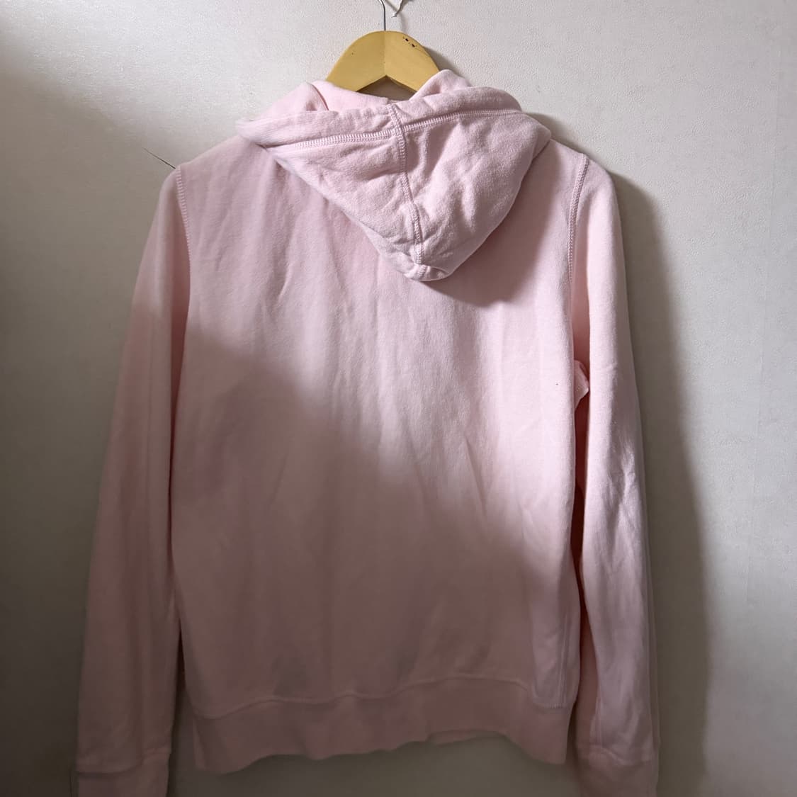 폴로 랄프로렌 젠 빈티지 후드집업 핑크 L (여성 오버핏 66-77정도) 상품이미지3