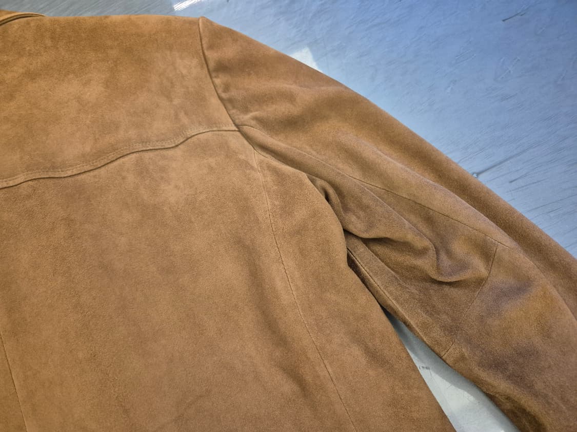 90s Suede leather jacket 상품이미지4