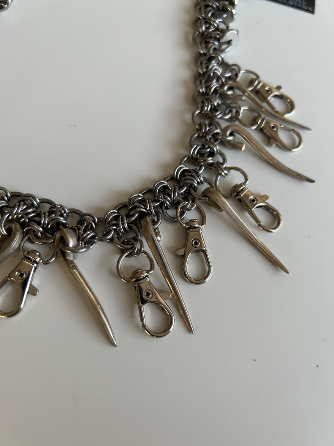 fork tip chainmail choker 상품이미지3