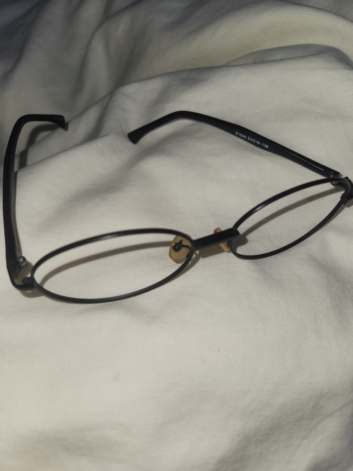 블랙 안경테(알x) 1,000원에 판매 중 상품이미지2