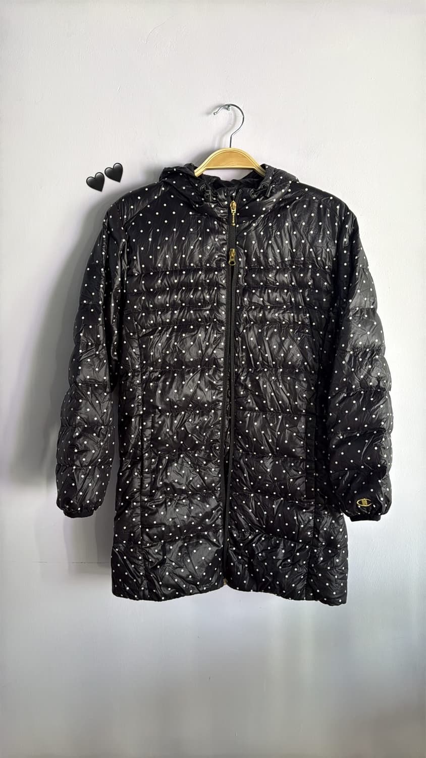 희귀) 챔피온 경량패딩 땡땡이 경량패딩 도트패딩 상품이미지1