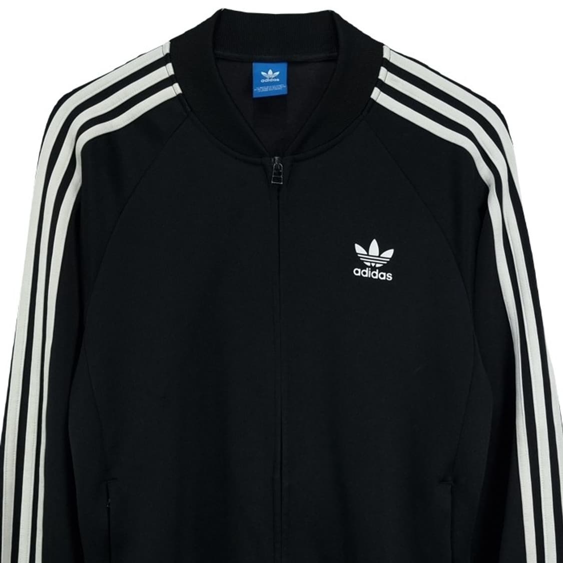 [아디다스] 슈퍼스타 져지 트랙탑 집업 자켓 블랙 M18984 상품이미지4
