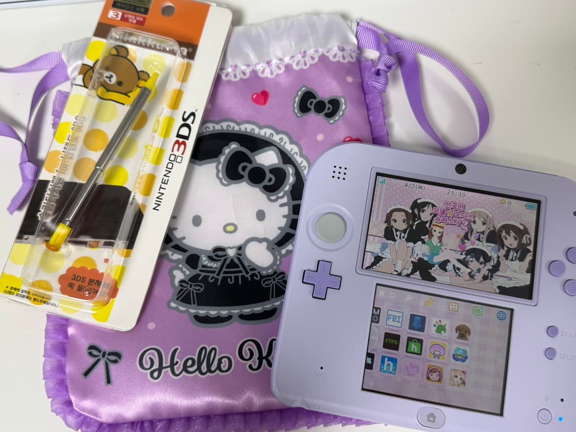 닌텐도 식빵 라벤더 투다수 이다수 리락쿠마 터치펜 상품이미지2