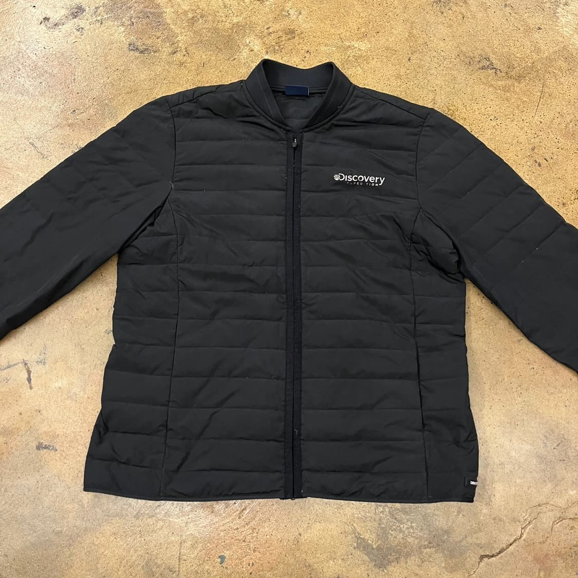 [정품/100] 디스커버리 블랙 퀼팅 점퍼 b17 상품이미지3