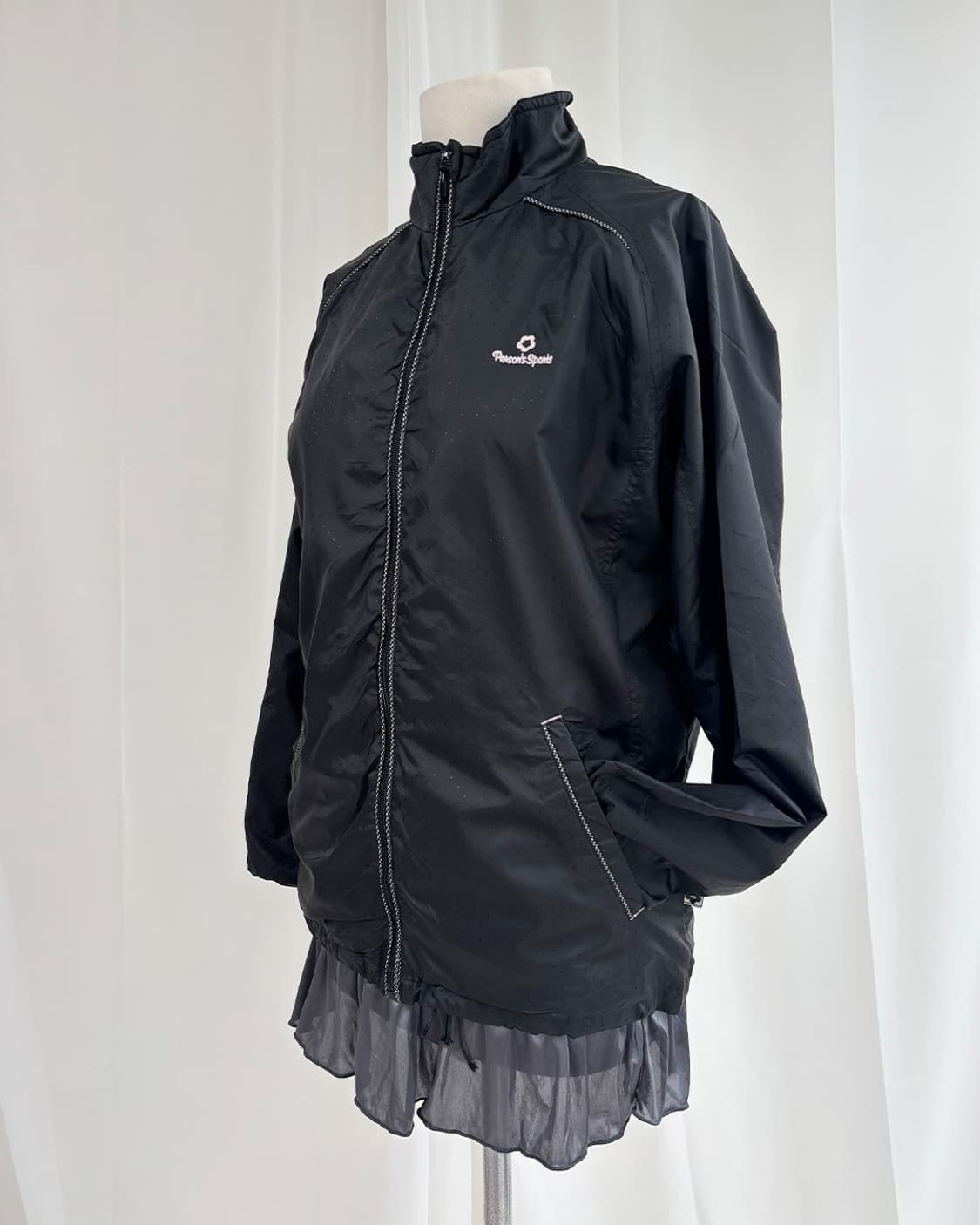 PERSON'S SPORTS 너트 블랙 바람막이 저지 상품이미지5