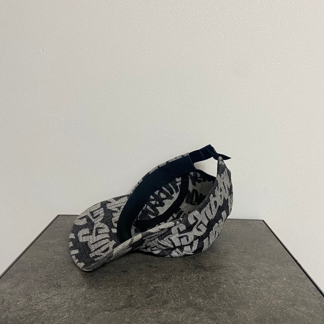 (OS) 슈프림 박스로고 캠프캡 모자 데님 블랙 상품이미지6