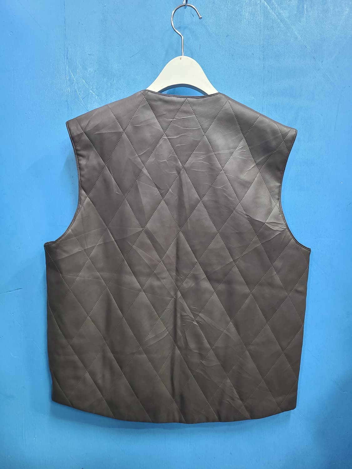 희귀 일본판 인터메조 가죽조끼 like아메카지 상품이미지8