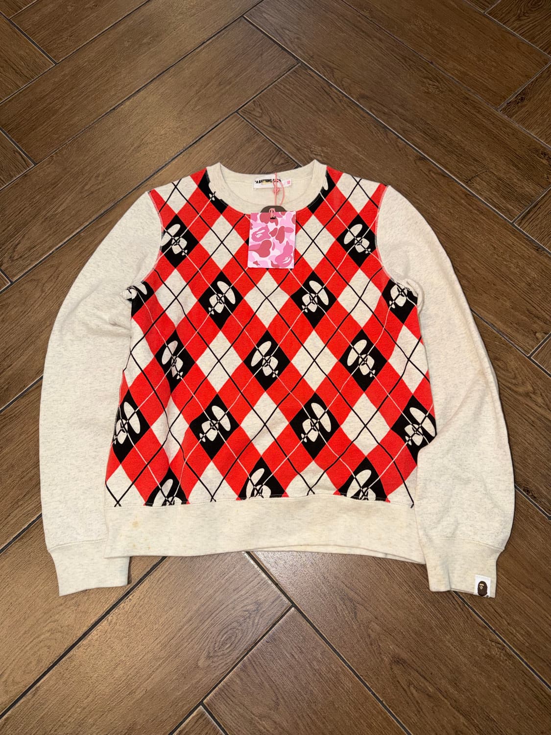 Bape Argyle pattern Sweatshirts 상품이미지9