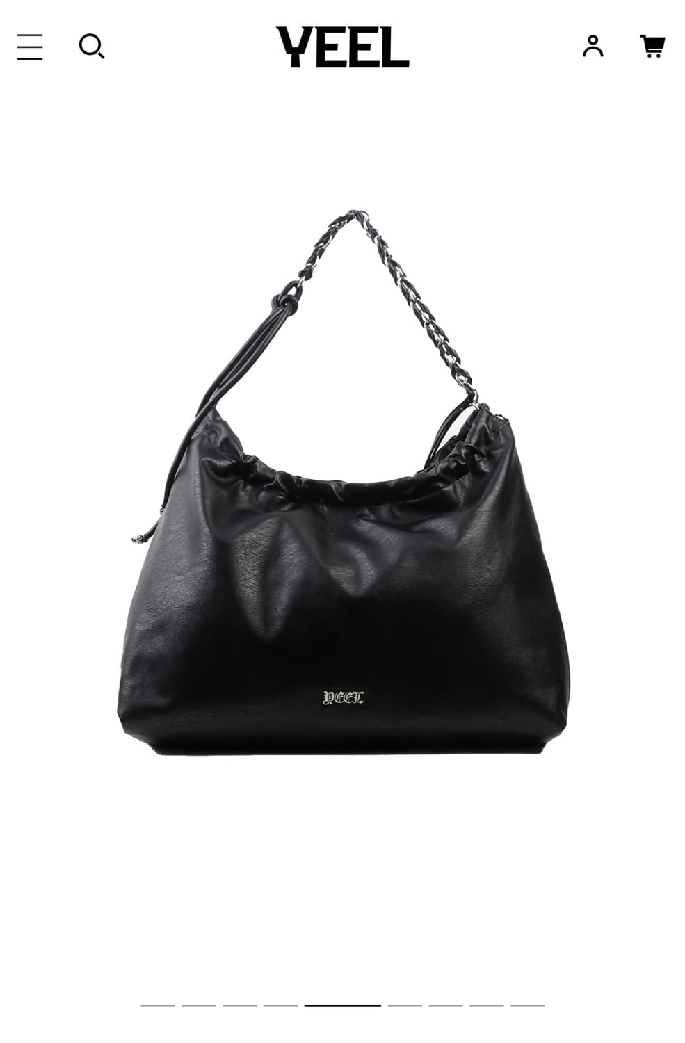 yeel chain shoulder bag black 상품이미지1