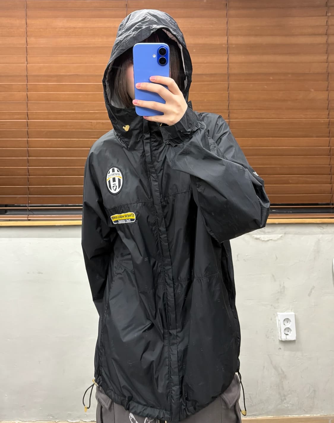 나이키 풋볼 블랙 유벤투스 바람막이 상품이미지2