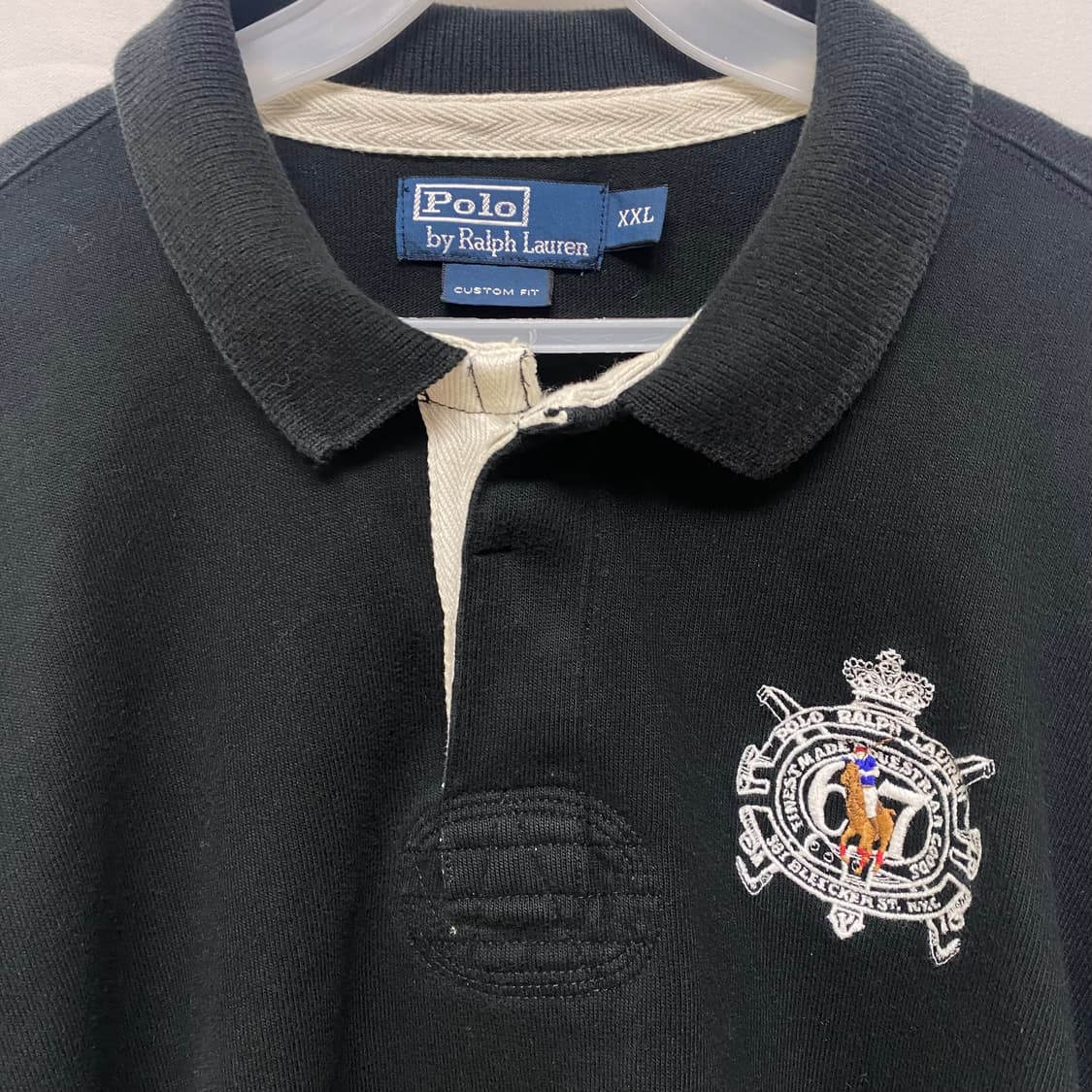폴로 랄프로렌 럭비티 블랙 XXL 상품이미지2