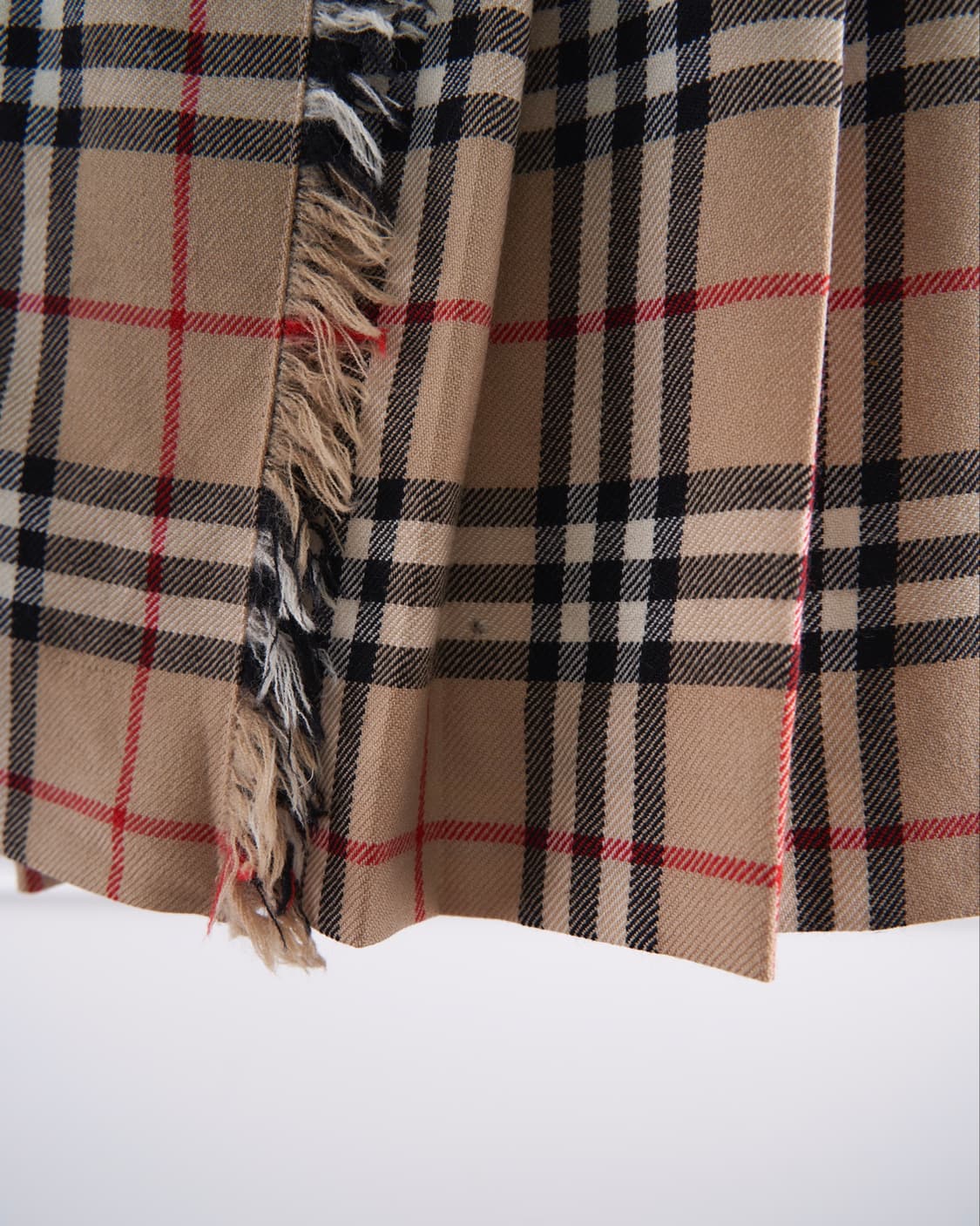 Burberry 블루라벨 노바체크 버클 스트랩 랩 스커트 상품이미지4