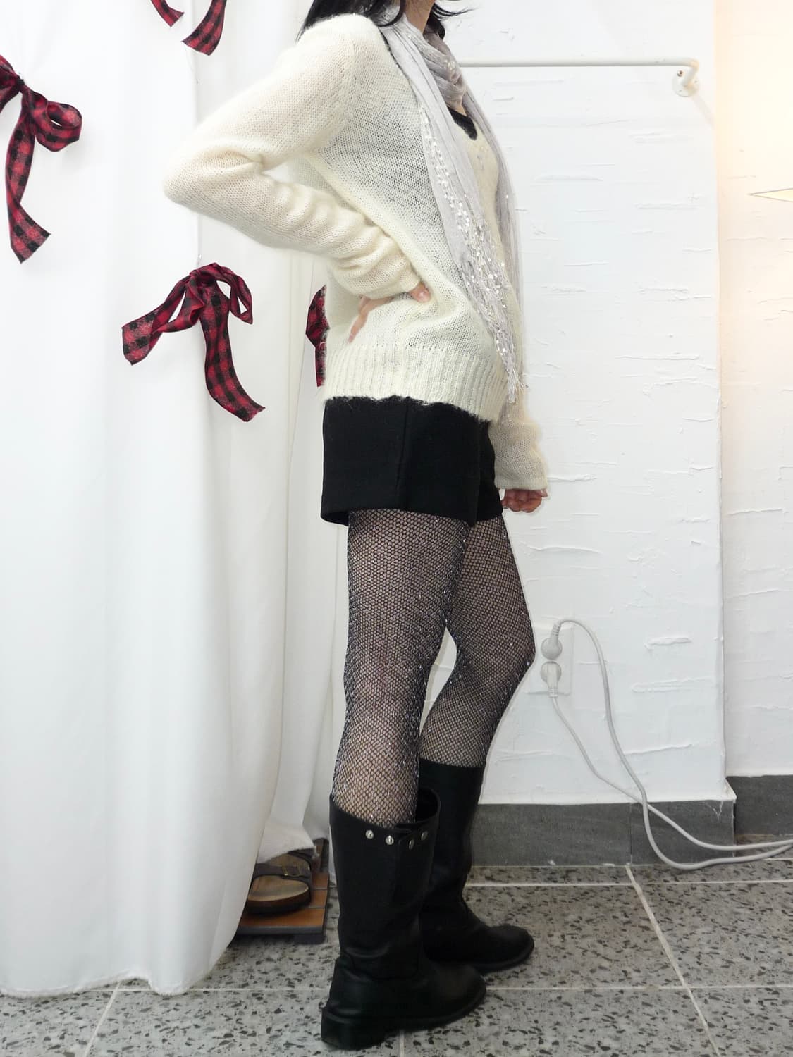 beads ivory knit 상품이미지4