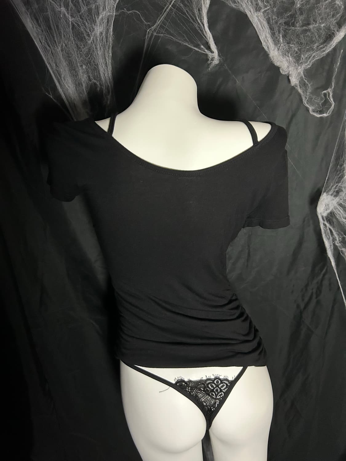EGOIST cubic skull slim top 상품이미지4