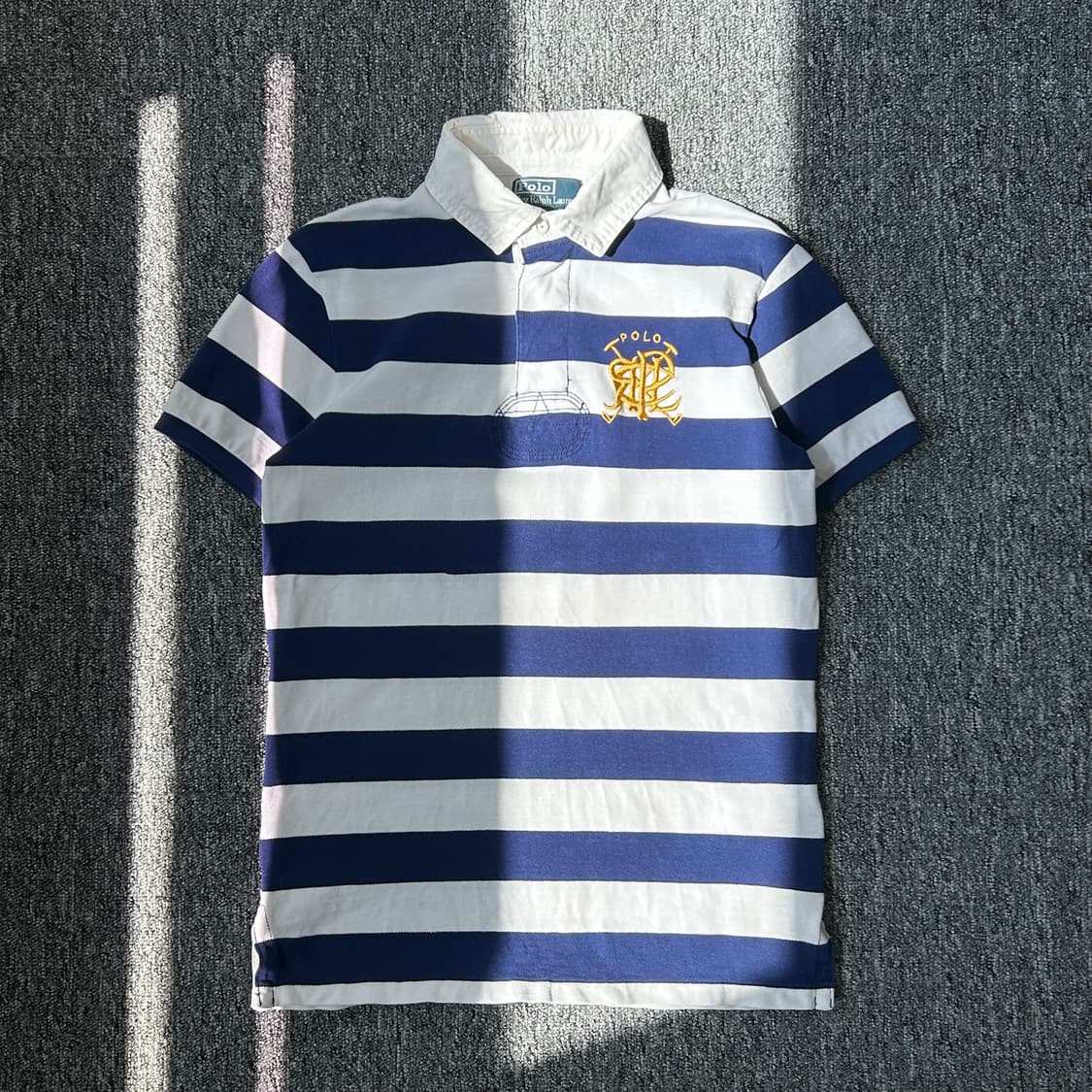 폴로 랄프로렌 자수 로고 PK 럭비 반팔티셔츠 상품이미지1