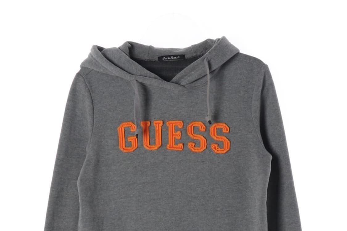 GUESS 빅로고 스펠아웃 후드티 XS 상품이미지3