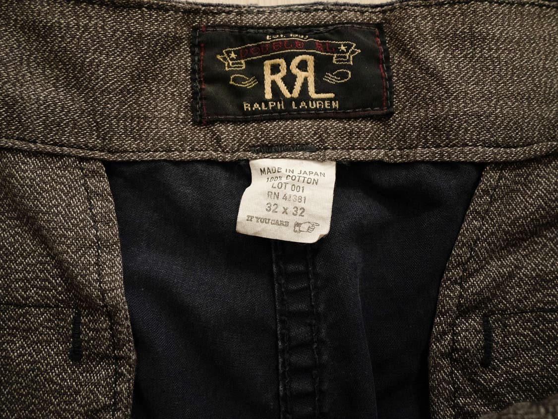 RRL 코튼팬츠 다크네이비 일본 생산  상품이미지3