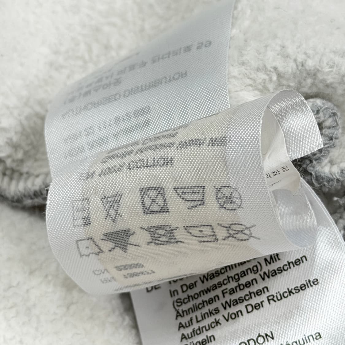 데우스 엑스 마키나 스웻 기모 후드티 그레이 M 상품이미지7