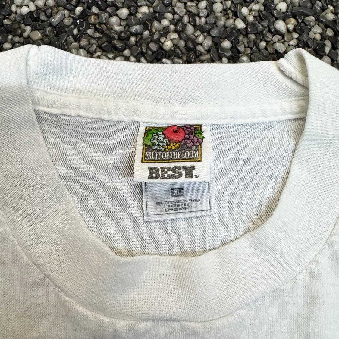 90s 프룻오브더룸 누가복음 롱슬리브 티셔츠 made in USA (XL 상품이미지5