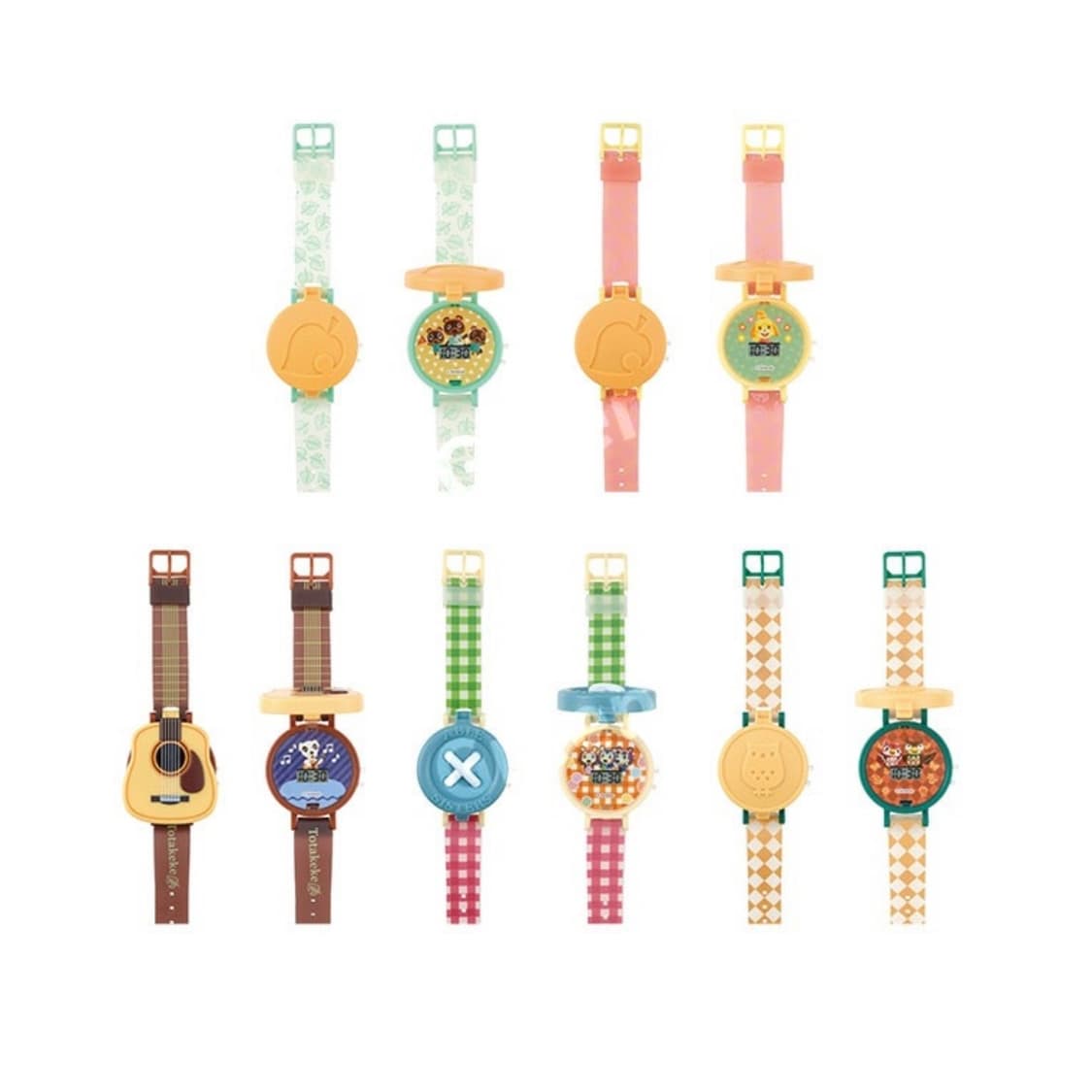 풀셋) 동물의숲 시계 가챠 미사용 새상품 판매 상품이미지3