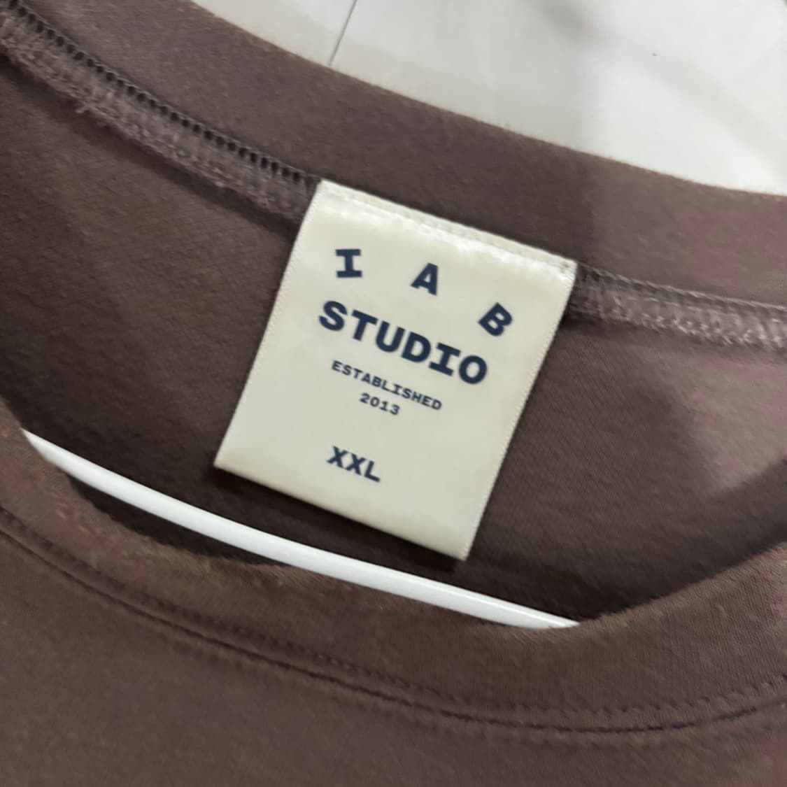 IAB 스튜디오 롱슬리브 초코 크림 2XL 상품이미지2