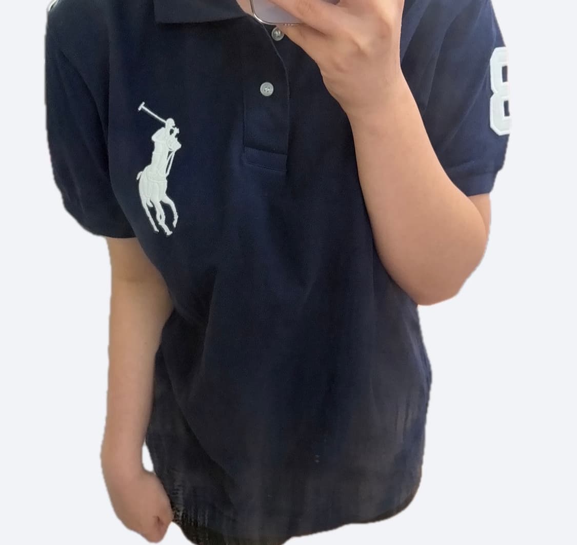 💙폴로 랄프로렌 빅포니 네이비 PK 카라티💙 상품이미지2