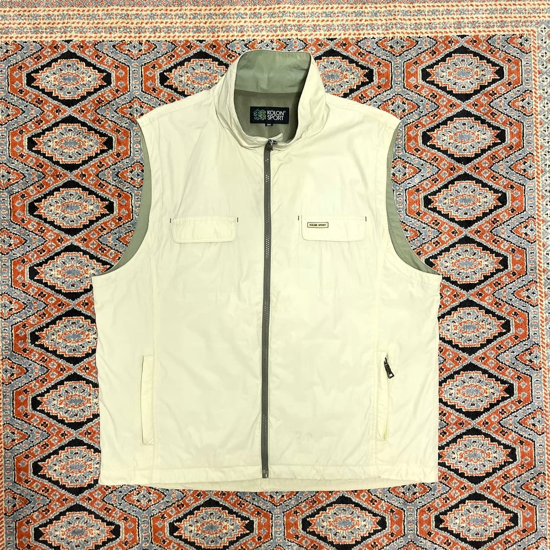 코오롱스포츠 아이보리 조끼 남성105  상품이미지1