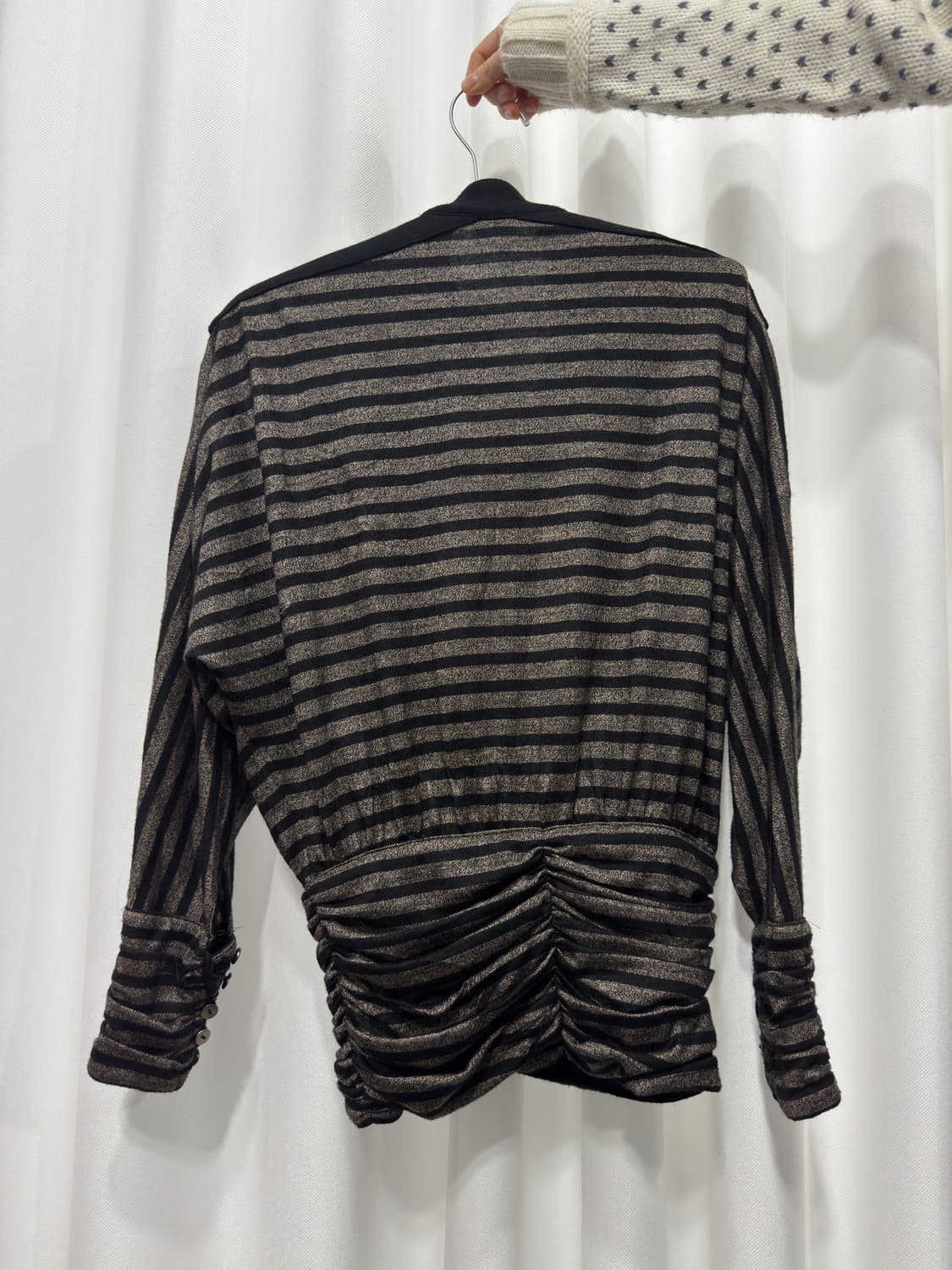 button stripe cardigan  상품이미지9