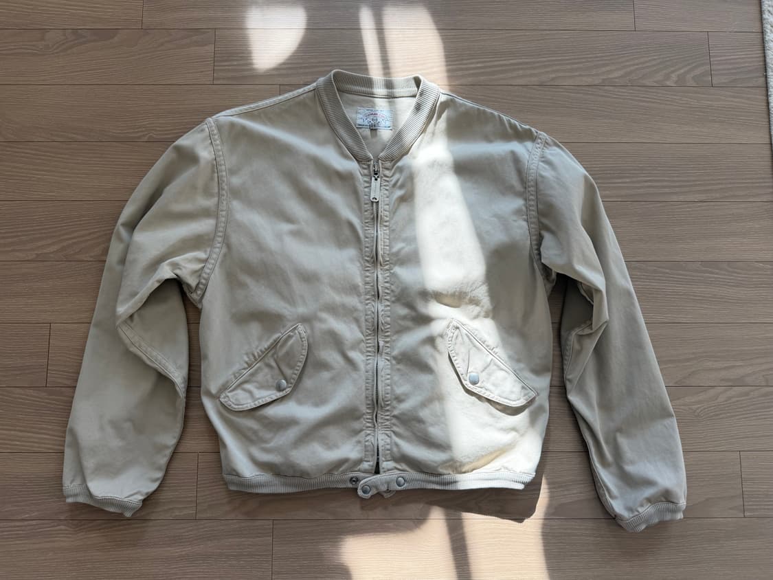 빈티지 아르마니 진스 코튼 봄버 italy made 상품이미지1