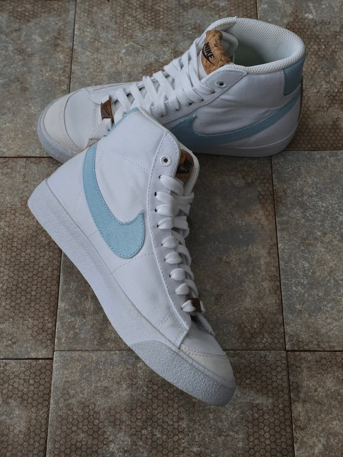 (235)나이키 블레이저 미드 인디고  상품이미지4