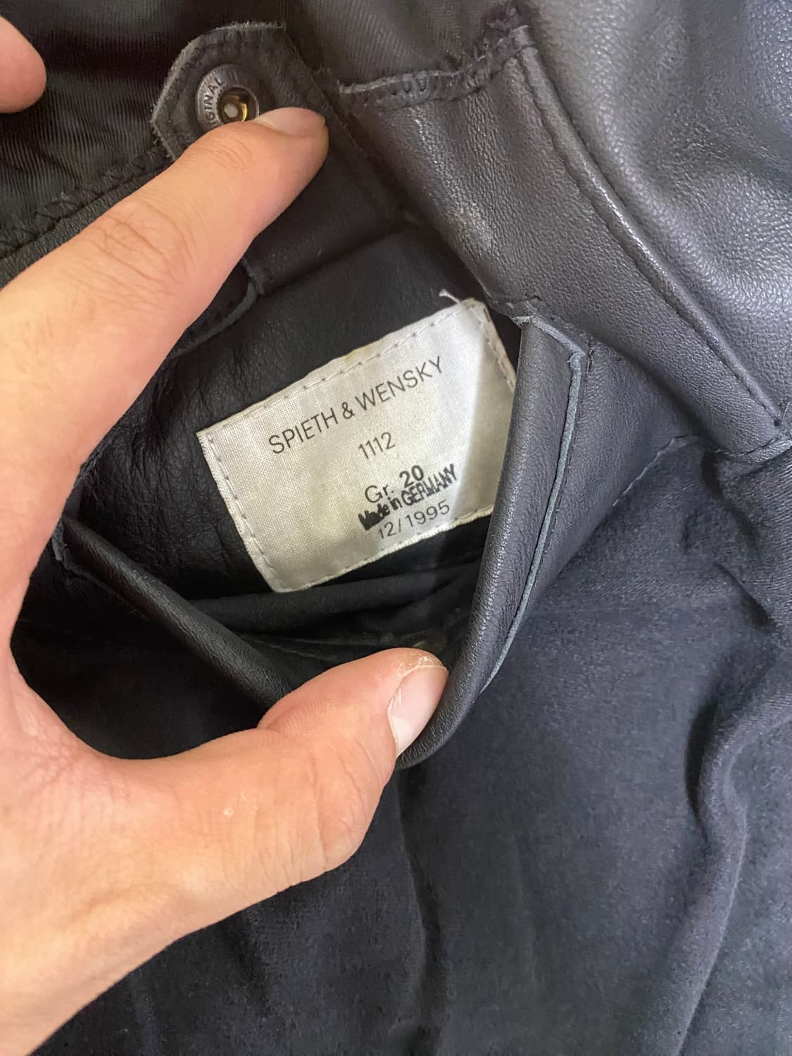 독일경찰 가죽자켓 상품이미지3