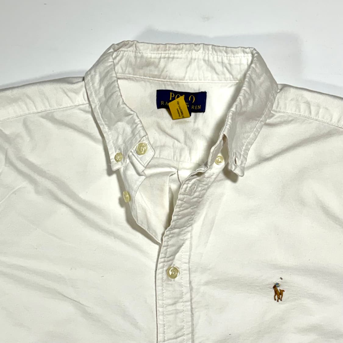 폴로 화이트 셔츠 상품이미지3